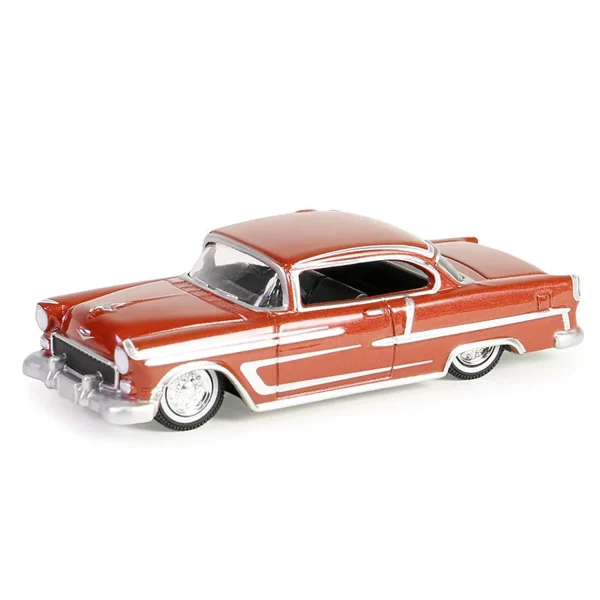 Manufacturer_Greenlight Collectibles Cars & Suvs<1/64 1955 Chevrolet Bel Air Lowrider, Red & Silver, California Lowriders Series 5