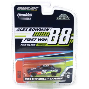 Manufacturer_Greenlight Collectibles Cars & Suvs<1/64 1969 Chevrolet Camaro, Alex Bowman First Win Tribute, Hobby Exclusive