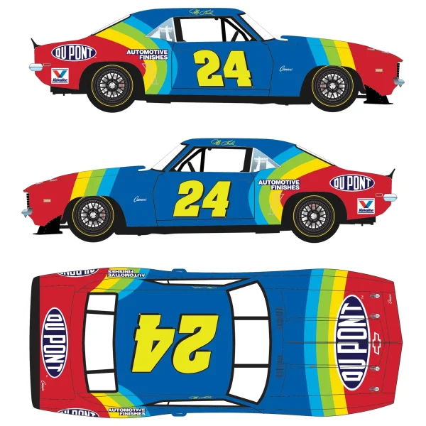 Manufacturer_Greenlight Collectibles Cars & Suvs<1/18 1969 Chevrolet Camaro, Jeff Gordon / Hendrick Motorsports First Win Tribute