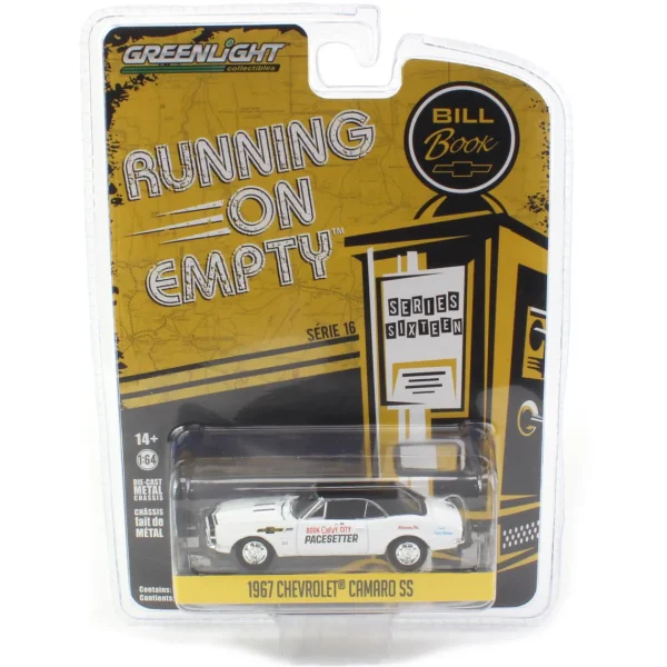 Manufacturer_Greenlight Collectibles Cars & Suvs<1/64 1967 Chevrolet Camaro SS, Bill Book, Running on Empty Series 16