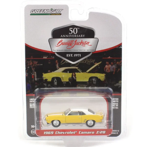 Manufacturer_Greenlight Collectibles Cars & Suvs<1/64 1969 Chevrolet Camaro Z/28 (Lot #1043), Barrett-Jackson Scottsdale Edition Series 12