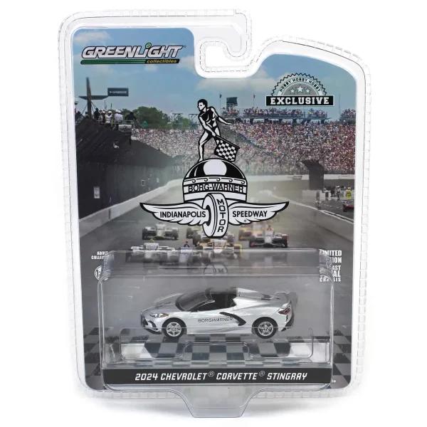 Manufacturer_Greenlight Collectibles Cars & Suvs<1/64 2024 Chevrolet Corvette Stingray, Borg Warner Trophy Special Edition, Only 1,008 Made