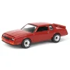 Manufacturer_Greenlight Collectibles Cars & Suvs<1/64 1985 Chevrolet Monte Carlo SS, Burgundy, Midwest Diecast Greenlight Exclusive