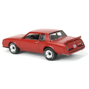Manufacturer_Greenlight Collectibles Cars & Suvs<1/64 1985 Chevrolet Monte Carlo SS, Burgundy, Midwest Diecast Greenlight Exclusive