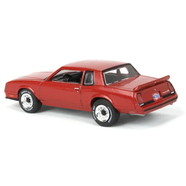 Manufacturer_Greenlight Collectibles Cars & Suvs<1/64 1985 Chevrolet Monte Carlo SS, Burgundy, Midwest Diecast Greenlight Exclusive