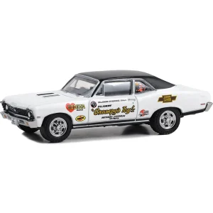Manufacturer_Greenlight Collectibles Cars & Suvs<1/64 1968 Chevrolet Nova SS, Bill Jenkins "Grumpy's Toy" Hooker Headers, Hobby Exclusive
