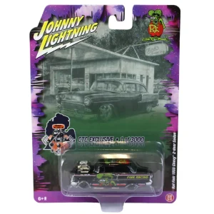 Manufacturer_Johnny Lightning Cars & Suvs<1/64 1955 Chevrolet, RAT Fink CTC Exclusive, 3000 Made, Johnny Lightning