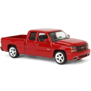 Manufacturer_Auto World Pickup Trucks<1/64 2006 Chevrolet Silverado SS Extended Cab Fleetside Pickup Truck, Victory Red, Auto World