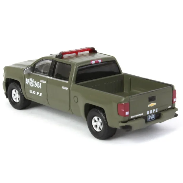Manufacturer_Greenlight Collectibles Emergency Vehicles<1/64 2018 Chevrolet Silverado Z71 Carabineros de Chile Police, GOPE