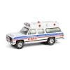Manufacturer_Greenlight Collectibles Cars & Suvs | Emergency Vehicles<1/64 1991 Chevrolet Suburban Ambulance, Glacier County EMS, First Responders Series 2