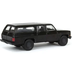 Manufacturer_Greenlight Collectibles Cars & Suvs<1/64 1985 Chevrolet Suburban C10 Custom Deluxe, Black Bandit Series 29
