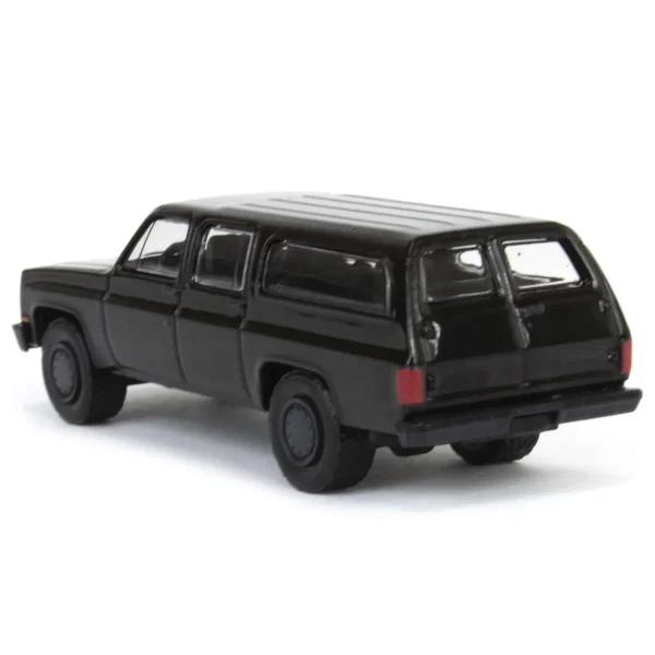 Manufacturer_Greenlight Collectibles Cars & Suvs<1/64 1985 Chevrolet Suburban C10 Custom Deluxe, Black Bandit Series 29