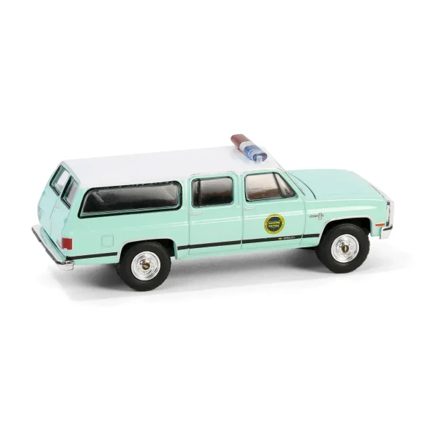 Manufacturer_Greenlight Collectibles Cars & Suvs | Emergency Vehicles<1/64 1990 Chevrolet Suburban K20 Scottsdale, US Border Patrol, Hobby Exclusive