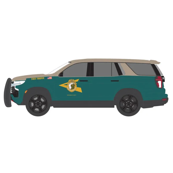 Manufacturer_Greenlight Collectibles Cars & Suvs | Emergency Vehicles<1/64 2023 Chevrolet Tahoe Police Pursuit Vehicle (PPV), New Hampshire State Police, Hot Pursuit Series 46