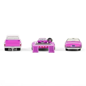 Manufacturer_Greenlight Collectibles Cars & Suvs | Pickup Trucks<1/64 1972 Chevy C30 with Heavy Duty Car Hauler & 1974 Cadillac Eldorado, True Romance, Hollywood Hitch & Tow Series 13