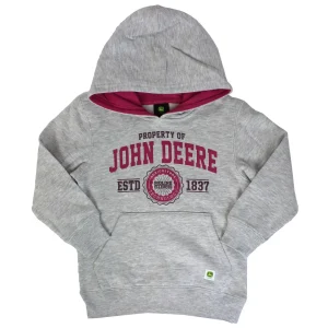 Outback Toys John Deere<Childrens John Deere Established 1837 Fleece Hooded Sweatshirt