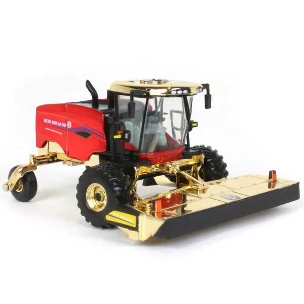 Manufacturer_ERTL Combines & Harvesters<Chrome Chase Unit ~ 1/64 New Holland Speedrower 220 PLUS SP Windrower w/ Both Heads, 2022 Farm Show
