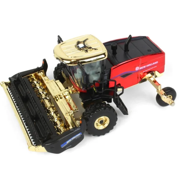 Manufacturer_ERTL Combines & Harvesters<Chrome Chase Unit ~ 1/64 New Holland Speedrower 220 PLUS SP Windrower w/ Both Heads, 2022 Farm Show
