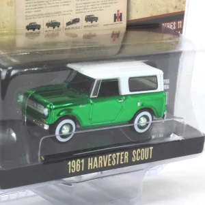 Manufacturer_Greenlight Collectibles Cars & Suvs<Chrome Super Chase Unit ~ 1/64 1961 Harvester Scout “Meet the Scout!", Vintage Ad Cars Series 11