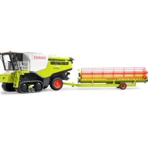 Manufacturer_Bruder Toys Combines & Harvesters<1/16 Claas Lexion 780 Terra Trac Combine with Header & Transporter