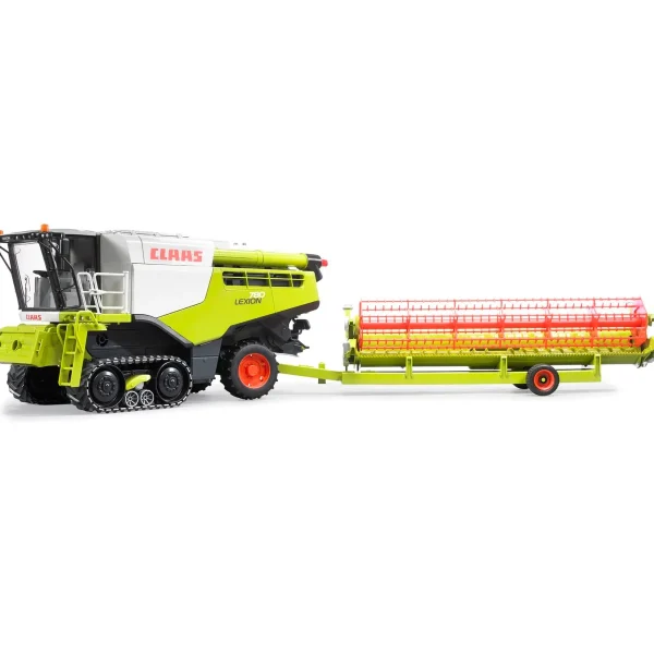 Manufacturer_Bruder Toys Combines & Harvesters<1/16 Claas Lexion 780 Terra Trac Combine with Header & Transporter