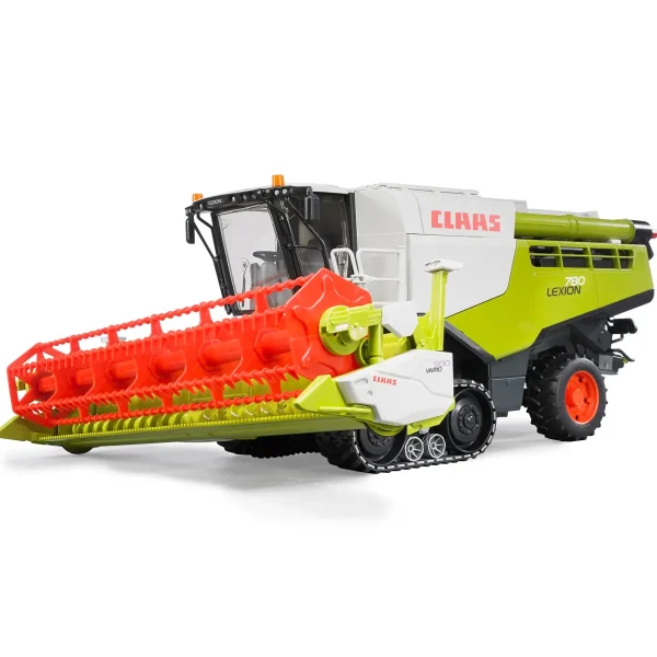 Manufacturer_Bruder Toys Combines & Harvesters<1/16 Claas Lexion 780 Terra Trac Combine with Header & Transporter