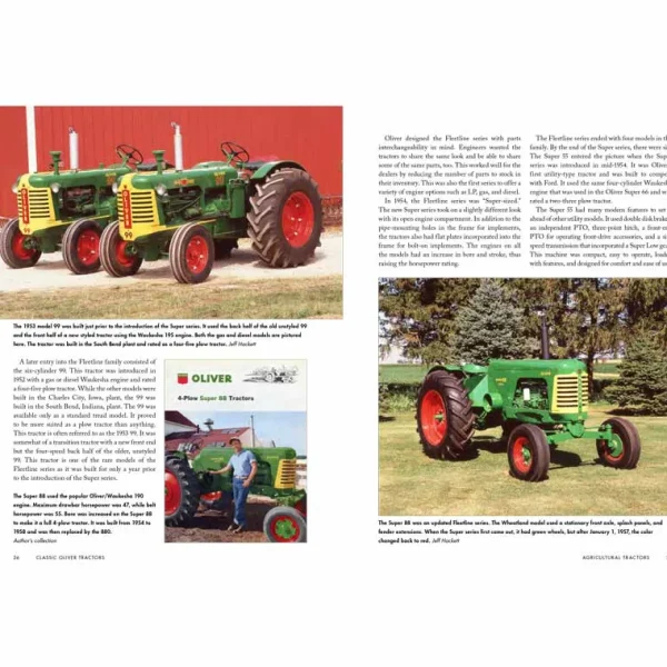 Outback Toys Books, Calendars & Dvds<Classic Oliver Tractors 160 Page Paperback Book by Sherry Schaefer
