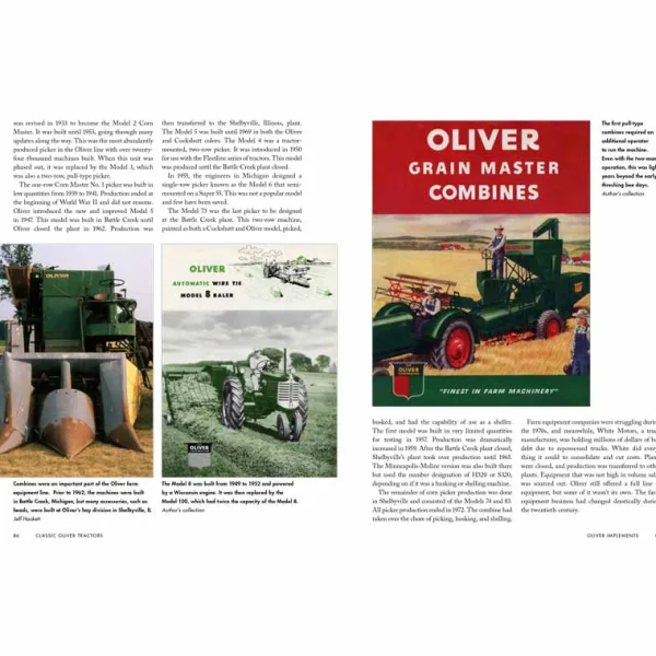 Outback Toys Books, Calendars & Dvds<Classic Oliver Tractors 160 Page Paperback Book by Sherry Schaefer