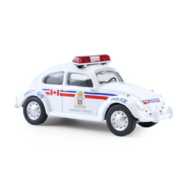 Manufacturer_Greenlight Collectibles Cars & Suvs | Emergency Vehicles<1/64 Classic Volkswagen Beetle, London, Canada Police Community Service Safety Vehicle, Club Vee-Dub Series 21