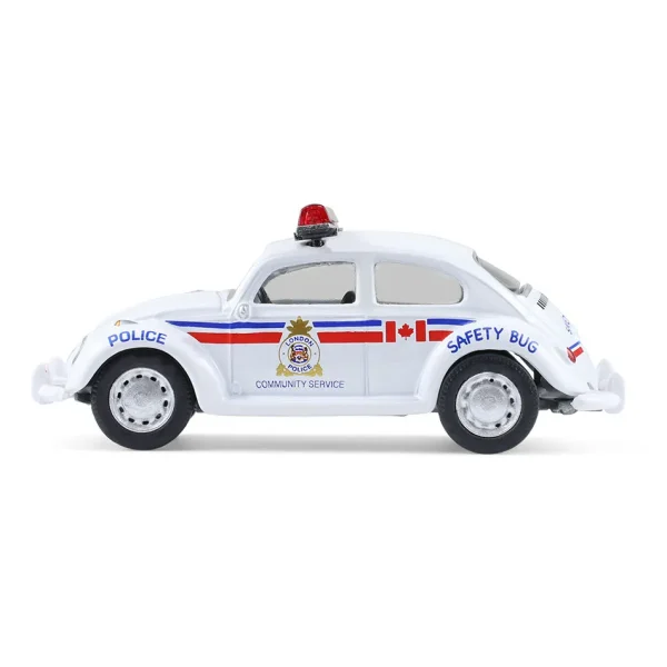 Manufacturer_Greenlight Collectibles Cars & Suvs | Emergency Vehicles<1/64 Classic Volkswagen Beetle, London, Canada Police Community Service Safety Vehicle, Club Vee-Dub Series 21