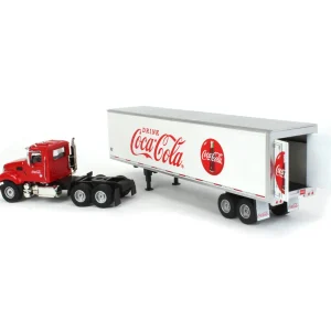 Outback Toys Box Trucks & Trailers<1/50 Coca-Cola Truck with 53ft Trailer