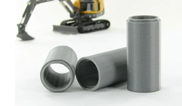 Outback Toys 3D Print & Small Accessories<1/50 Concrete 36in Culvert, Gray 3 Pack, 3D printed