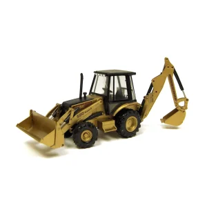 Outback Toys Loaders<1/35 Conrad Case 580 Super K Backhoe, 1992 Gold 150th Anniversary Edition