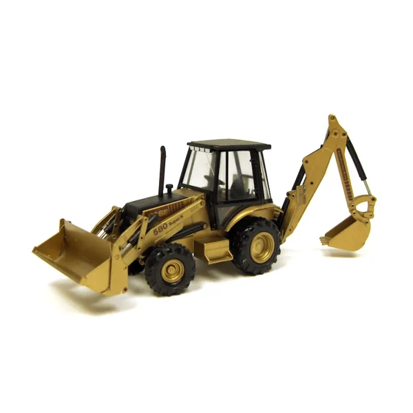 Outback Toys Loaders<1/35 Conrad Case 580 Super K Backhoe, 1992 Gold 150th Anniversary Edition