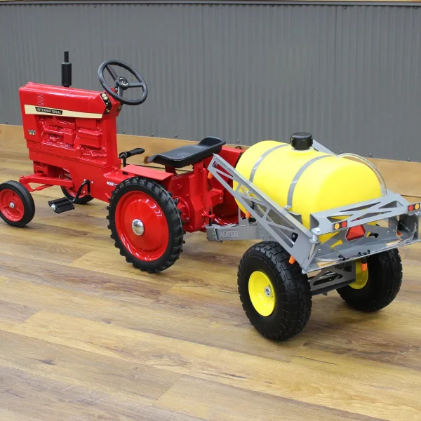 Outback Toys Allis, Oliver & More | Wagons & Other Trailers<CropCare AGX500 Pedal Trailer Sprayer with Foldable Booms