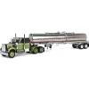 Manufacturer_DCP by First Gear Tanker Trucks<1/64 Dark Green/Olive White Western Star 4900 36in Sleeper with Brenner Chemical Tanker, DCP by First Gear
