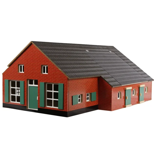 Manufacturer_Universal Hobbies Wooden Barns & Large Accessories<1/32 Deluxe FarmHouse with Building Set