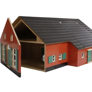 Manufacturer_Universal Hobbies Wooden Barns & Large Accessories<1/32 Deluxe FarmHouse with Building Set