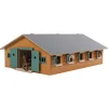 Manufacturer_Universal Hobbies Wooden Barns & Large Accessories<1/32 Deluxe Horse Stable with 9 Stalls
