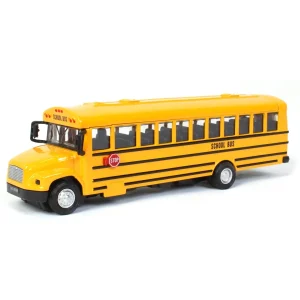 Outback Toys Tow & Straight Trucks<Die-Cast 7.5 Inch Pullback School Bus