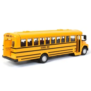 Outback Toys Tow & Straight Trucks<Die-Cast 7.5 Inch Pullback School Bus