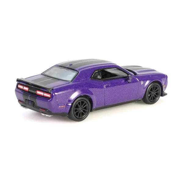 Manufacturer_Greenlight Collectibles Cars & Suvs<1/64 2023 Dodge Challenger SRT Hellcat Jailbreak, Plum Crazy, Showroom Floor Series 7