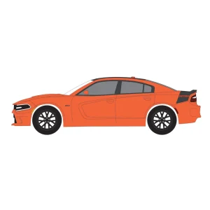 Manufacturer_Greenlight Collectibles Cars & Suvs<1/64 2018 Dodge Charger Daytona 392, Go Mango, GreenLight Muscle Series 29