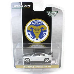 Manufacturer_Greenlight Collectibles Cars & Suvs<1/64 2018 Dodge Charger SRT 392, Mr. Norm Heritage GSS Charger, Hobby Exclusive