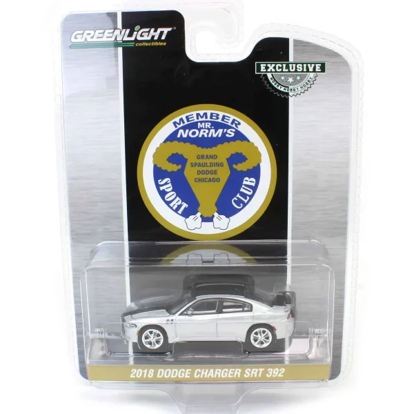 Manufacturer_Greenlight Collectibles Cars & Suvs<1/64 2018 Dodge Charger SRT 392, Mr. Norm Heritage GSS Charger, Hobby Exclusive