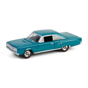 Manufacturer_Greenlight Collectibles Cars & Suvs<1/64 1967 Dodge Coronet R/T Hemi 60th Anniversary, Medium Turquoise, Anniversary Collection Series 17