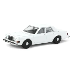 Manufacturer_Greenlight Collectibles Emergency Vehicles<1/64 1980-89 Dodge Diplomat, Blank White, Hot Pursuit
