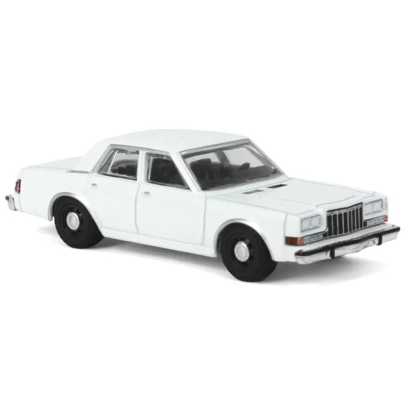 Manufacturer_Greenlight Collectibles Emergency Vehicles<1/64 1980-89 Dodge Diplomat, Blank White, Hot Pursuit