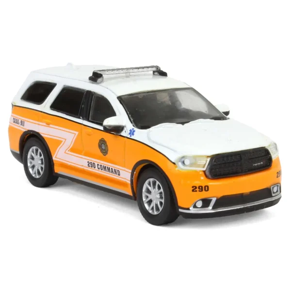 Manufacturer_Greenlight Collectibles Emergency Vehicles<1/64 2019 Dodge Durango West Deer Township Paramedic 290 Command Gibsonia PA, First Responders Series 1