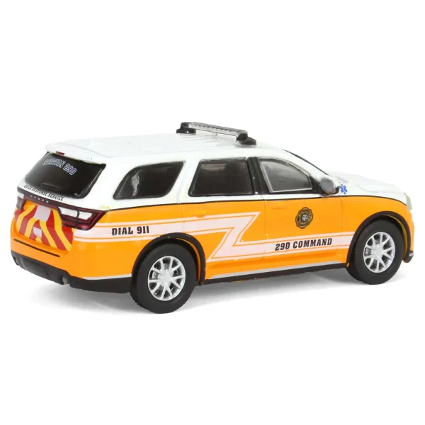 Manufacturer_Greenlight Collectibles Emergency Vehicles<1/64 2019 Dodge Durango West Deer Township Paramedic 290 Command Gibsonia PA, First Responders Series 1